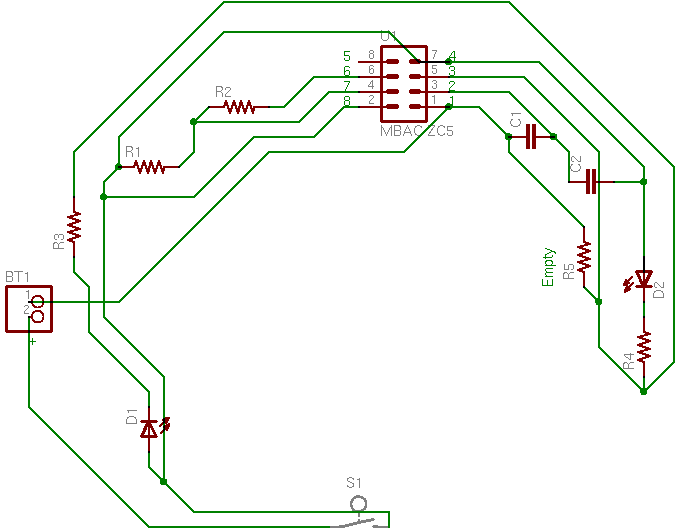 Schematic diagram of PCB in ResQPOD Circulatory Enhancer, PCB order