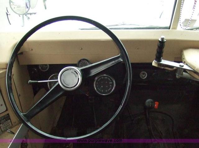 Converted schoolbus steering wheel