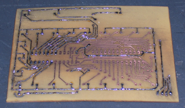 Hand-Tinning a PC Board