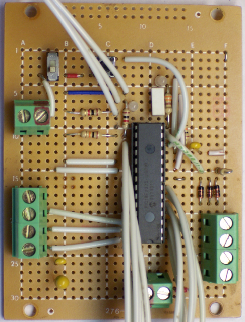 Steve Atwood's LogoChip prototyping board