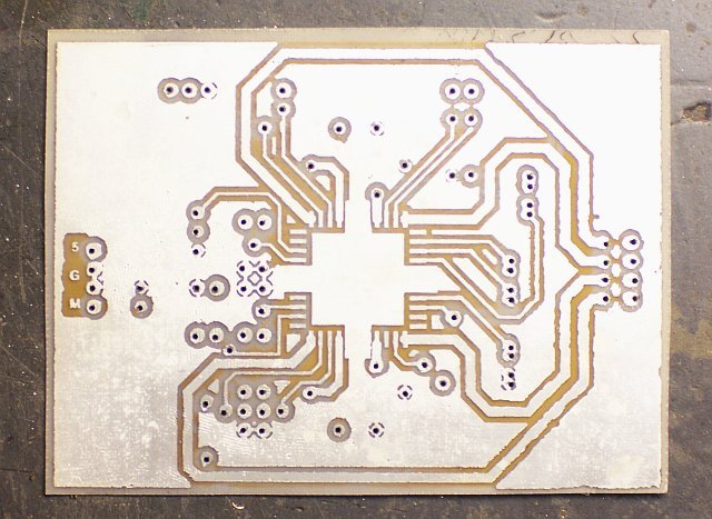 Tinned PC board
