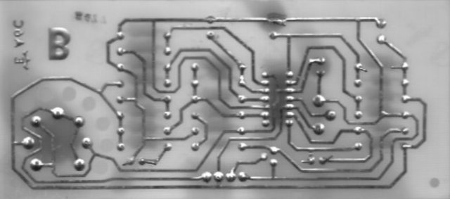 Flammable gas detector, solder-side scan