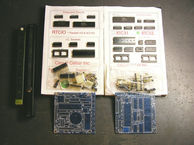 Circuit Cellar RTC52 and RTCIO kits