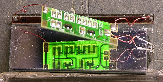 LCD swag circuit board and solar panel