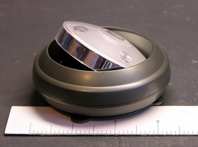 Commercial LED puck, tilted