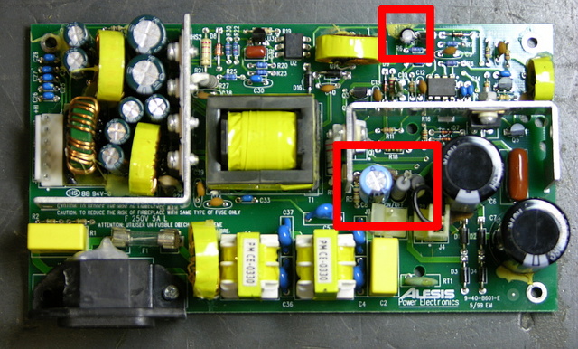 Alesis M1 Active mk2 speaker power supply board