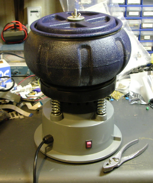 Vibratory tumbler from Harbor Freight