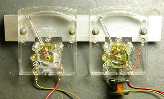 Edge-style panel meters