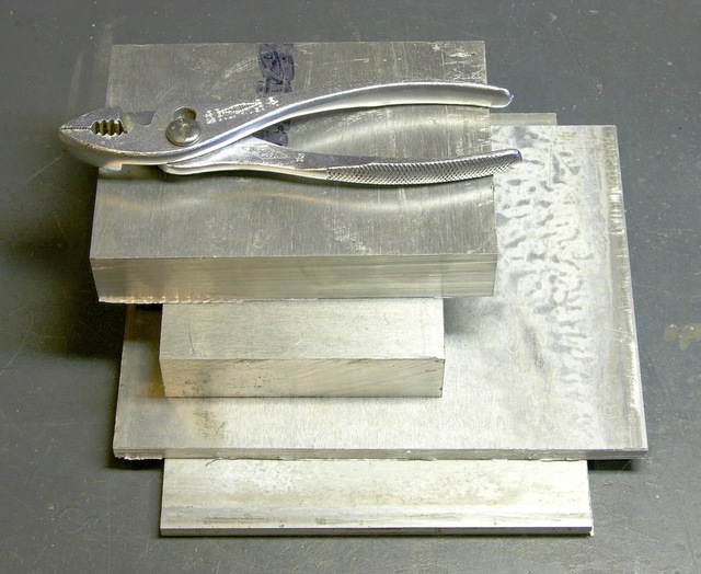 Aluminum blocks and plates