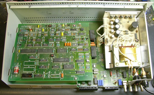 VideoCipher II television descrambler, interior