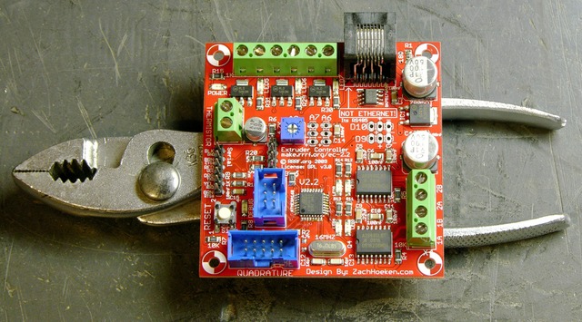 RepRap extruder controller