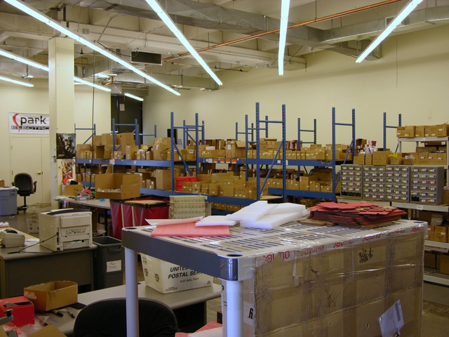 SparkFun stockroom