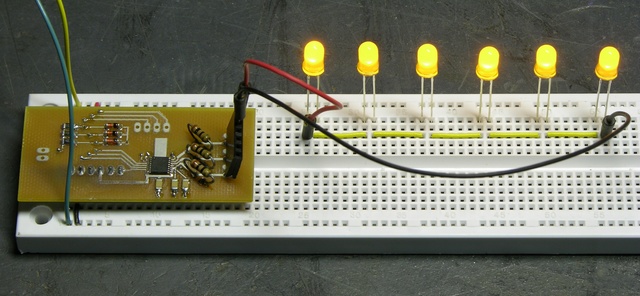 LED string driver, all LEDs on