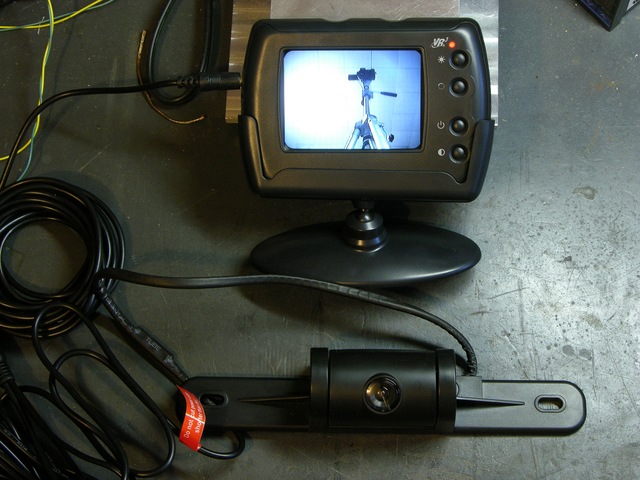 VR3 backup camera with LCD
