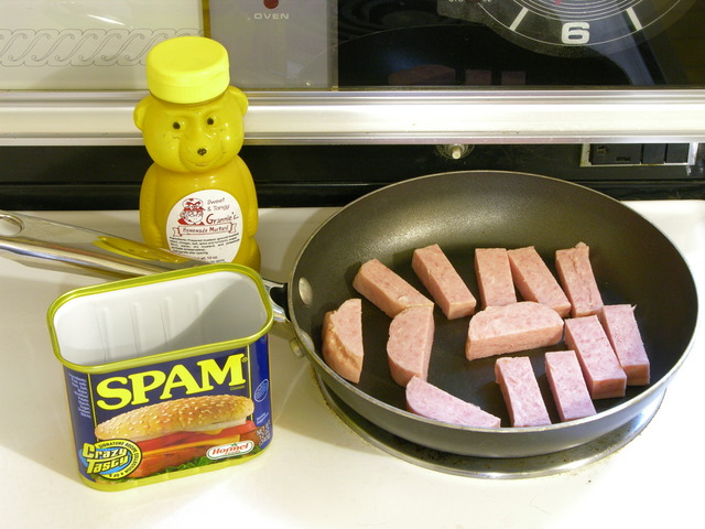 Frying Spam for lunch