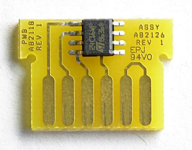PC board from Panduit labelmaker cartridge