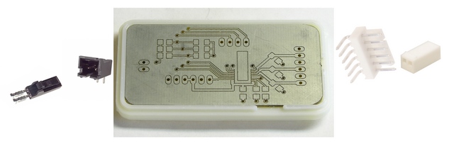 LED driver board and connectors