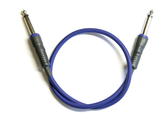 Repaired audio patch cord
