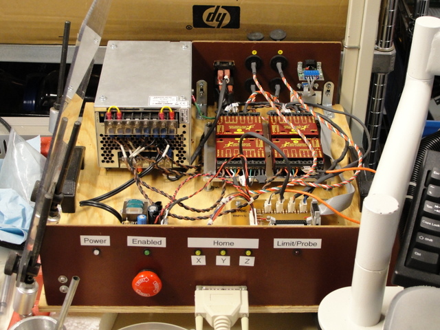 Scott Smith's CNC mill interface