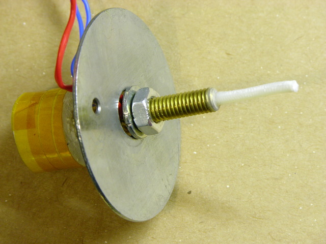 MakerBot CupCake Plastruder MK3 heater barrel with ABS leaked around barrel/barrier junction