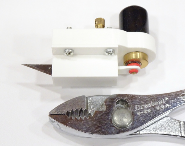 prototype reciprocating-blade cutterhead