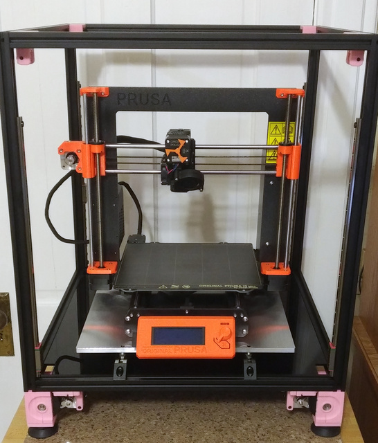 Prusa MK3S inside Voron 2.4 frame