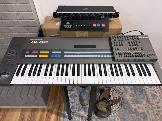 Roland JX-8P synthesizer