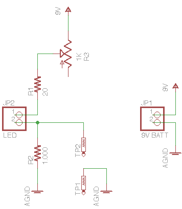 LED tester schematic