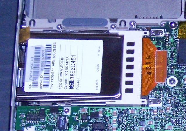 AirPort Card in PowerBook G4 550