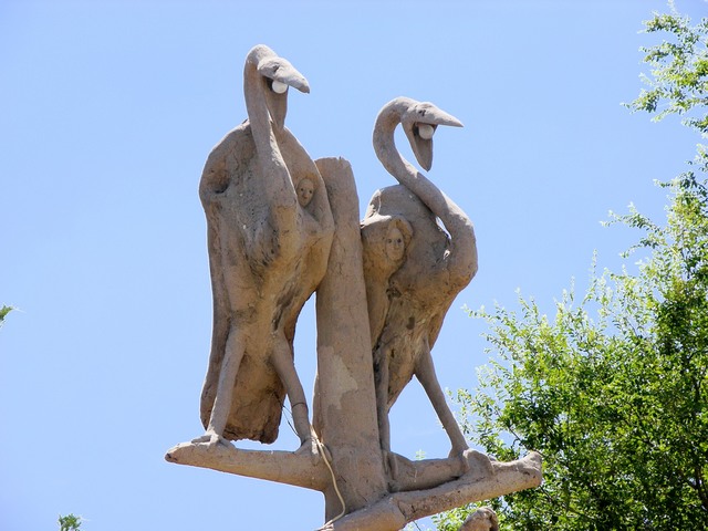 Garden of Eden, Lucas, KS: buzzard lights