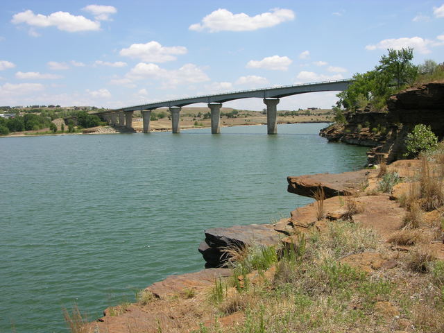 Wilson Lake, KS: Hell Creek Bridge