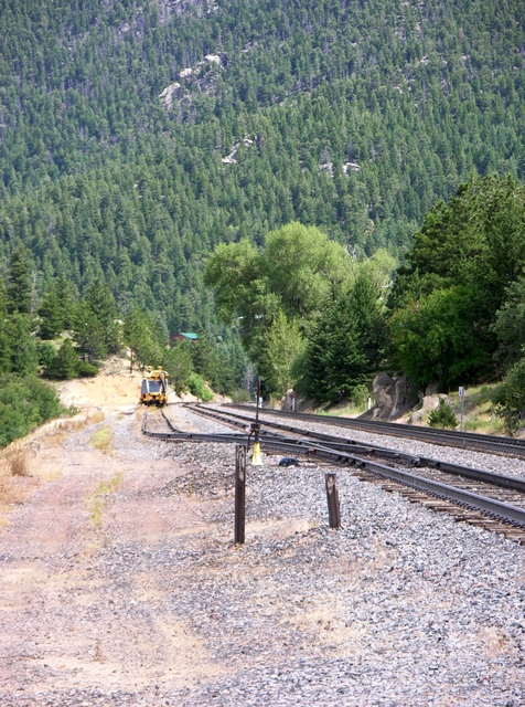 Eldorado Canyon State Park, Colorado: Union Pacific railroad