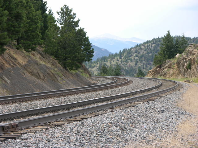 Eldorado Canyon State Park, Colorado: Union Pacific railroad