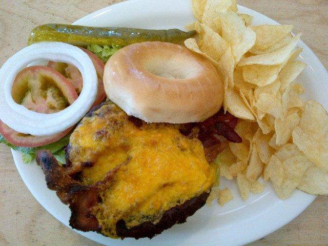 Nederland, Colorado Whistler's Cafe: W.C. burger