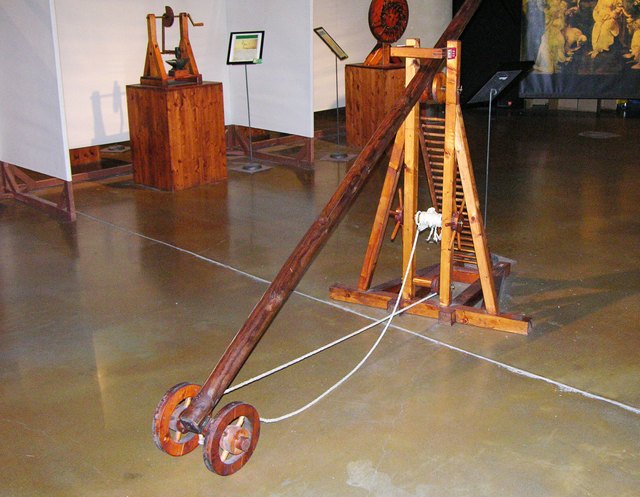 Da Vinci Machines Exhibition: post-raiser