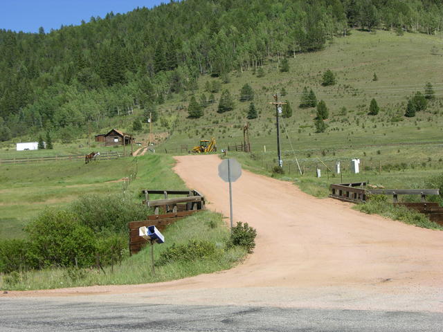 CO-67 entrance to Rocky Mountain Mennonite Camp