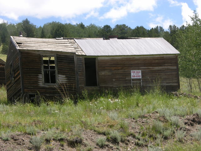 house for sale outside Cripple Creek, Colorado