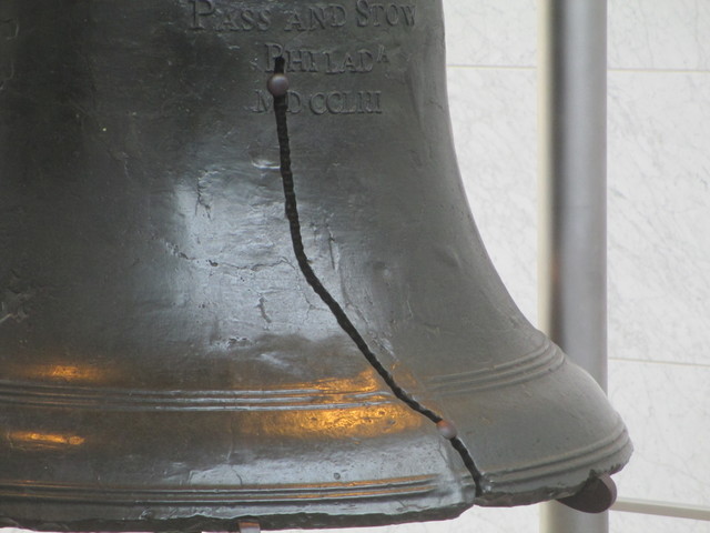 Liberty Bell, closeup