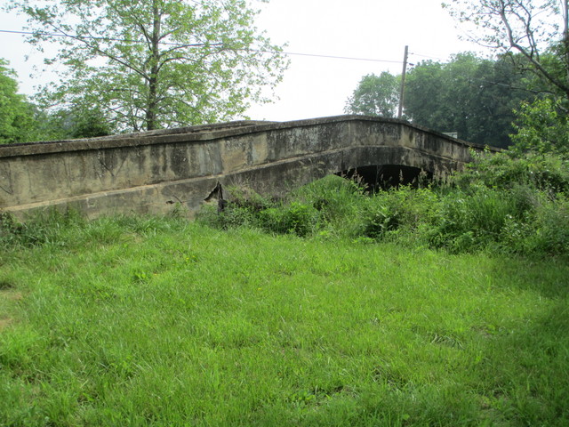 One-lane bridge in Maryland