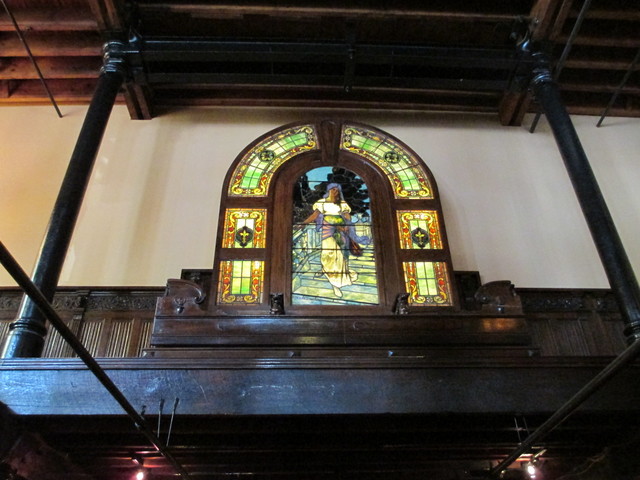 The Old Spaghetti Factory stained glass, St. Louis, Missouri