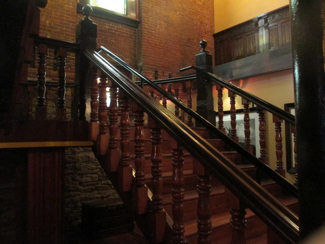 The Old Spaghetti Factory stairway, St. Louis, Missouri